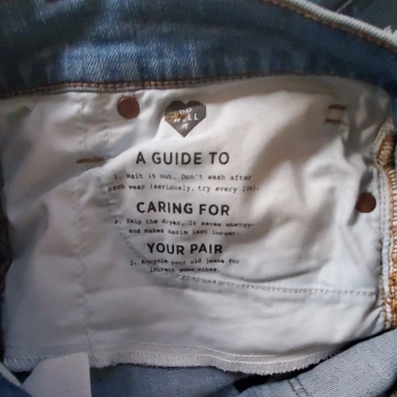 Madewell 9" HIGH-RISE SKINNY Jeans size 28 - Picture 7 of 8